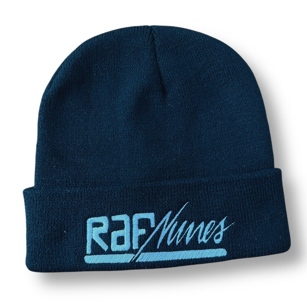 Gorro preto, tamanho único , rafnunes logotipo em bordado