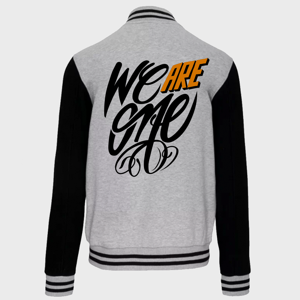 College style coat "we are one" RAFNunes