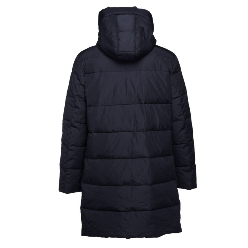 unisex padded long coat