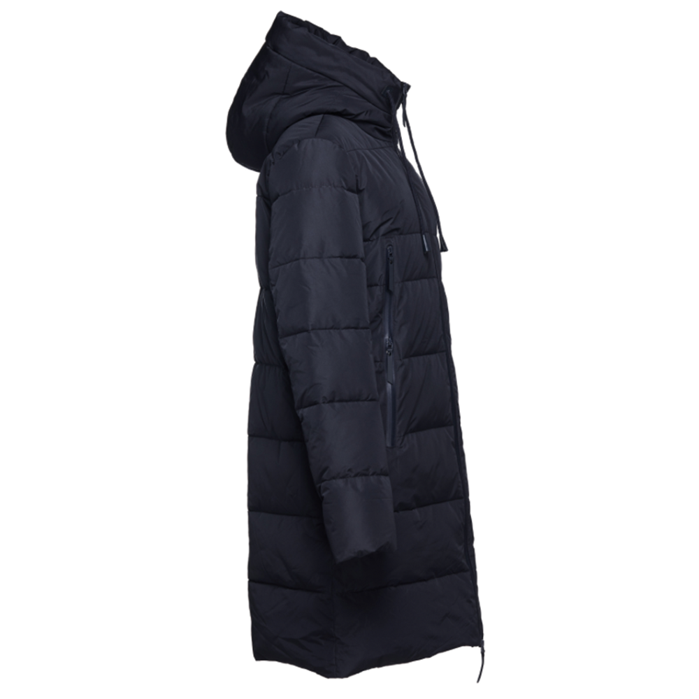 unisex padded long coat