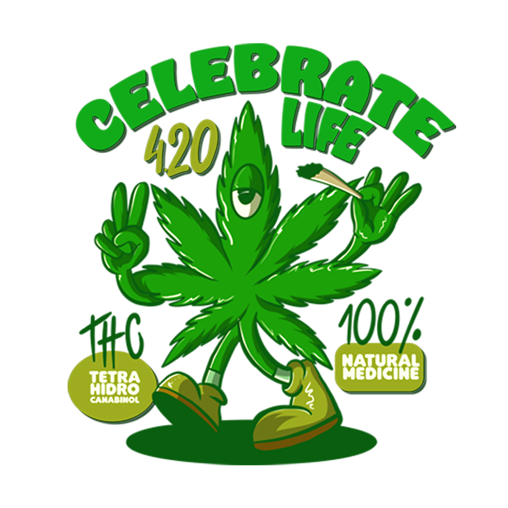 T-shirt oversized "Celebrate life 4-20 t-shirt "