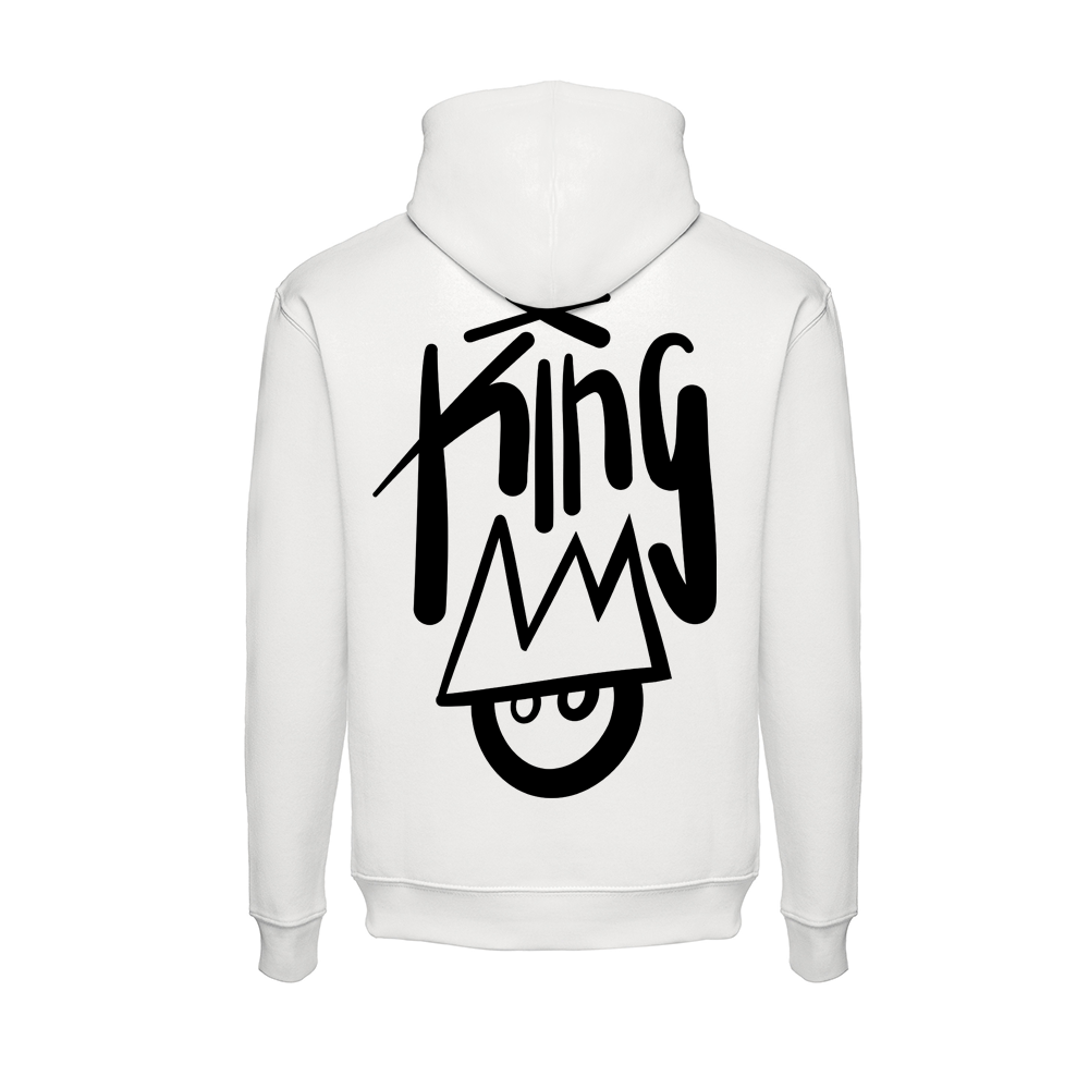 White/black "King" sweatshirt