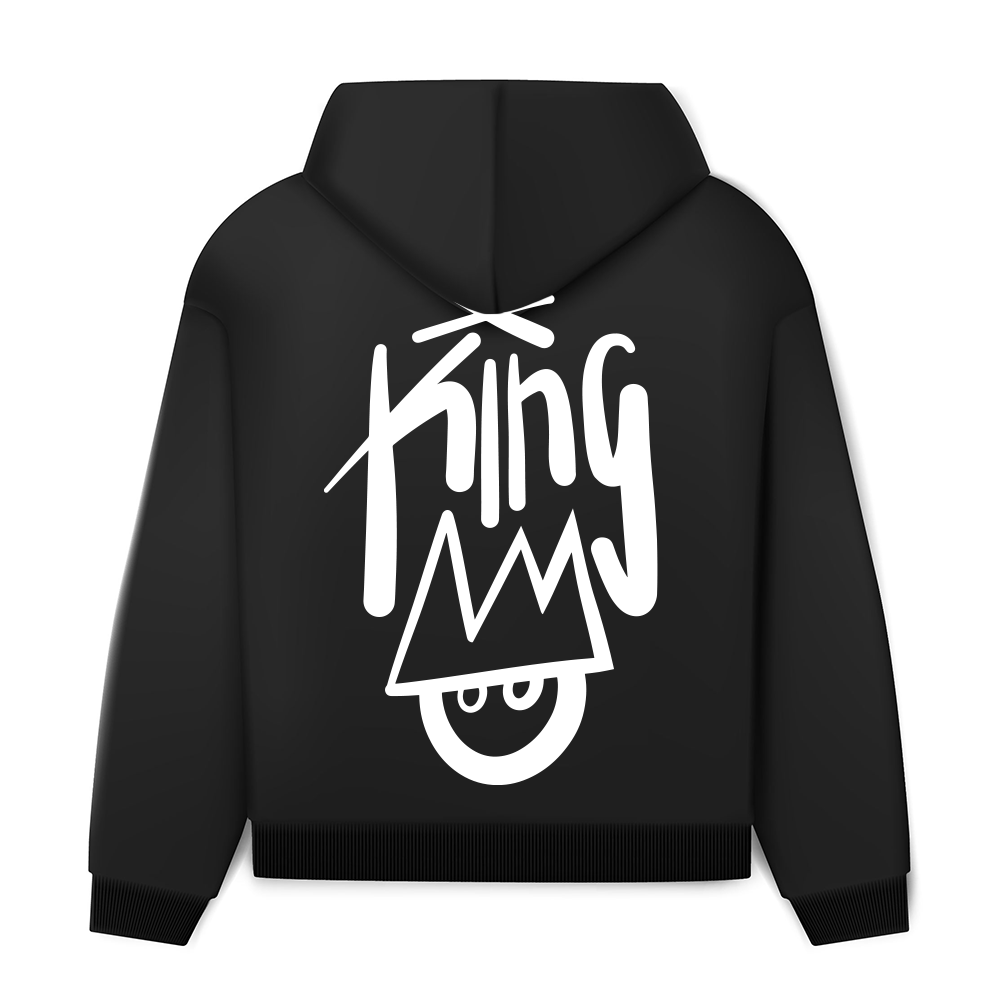 White/black "King" sweatshirt