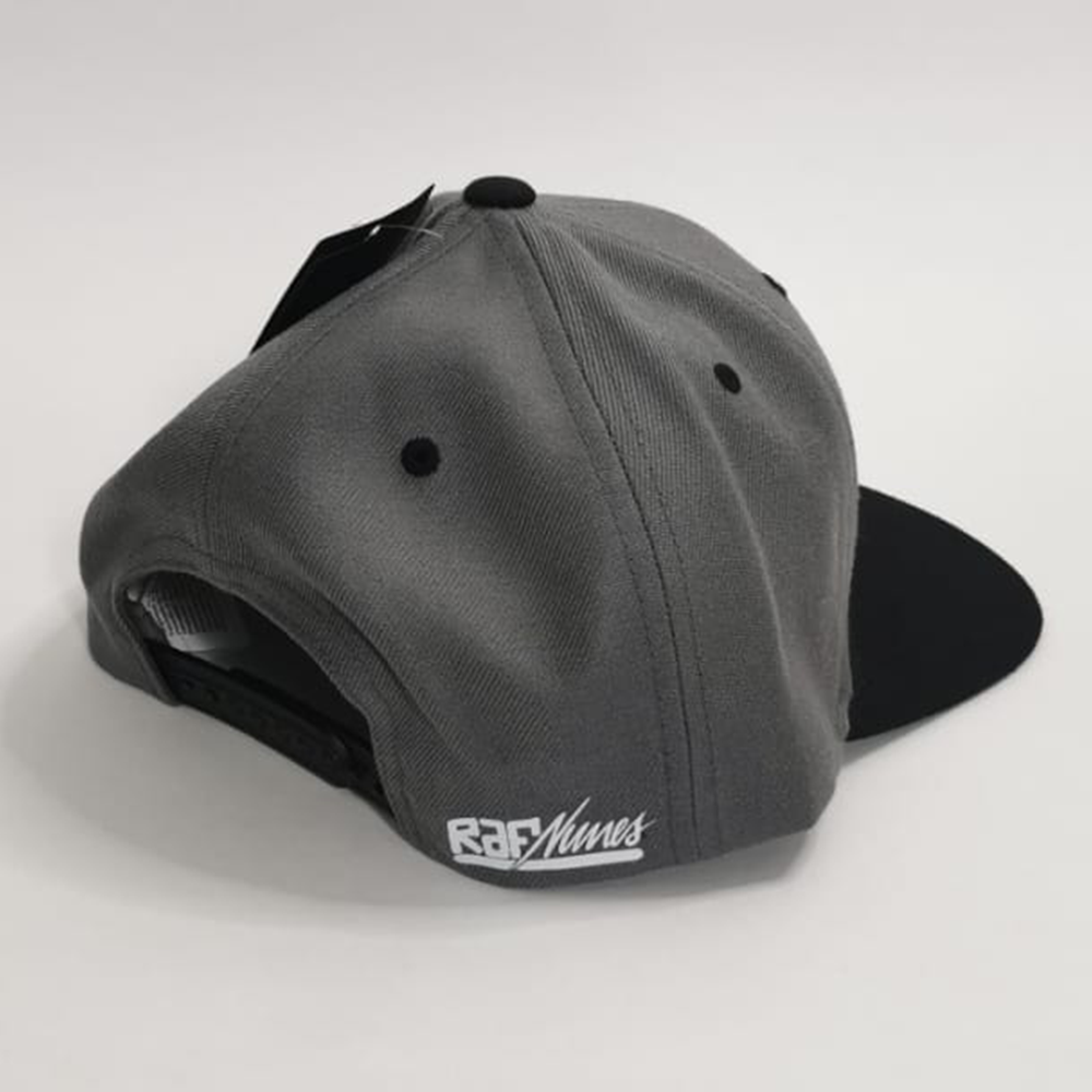 BONÉ SNAPBACK YUPOONG K-UP, RAFNUNES , cinza