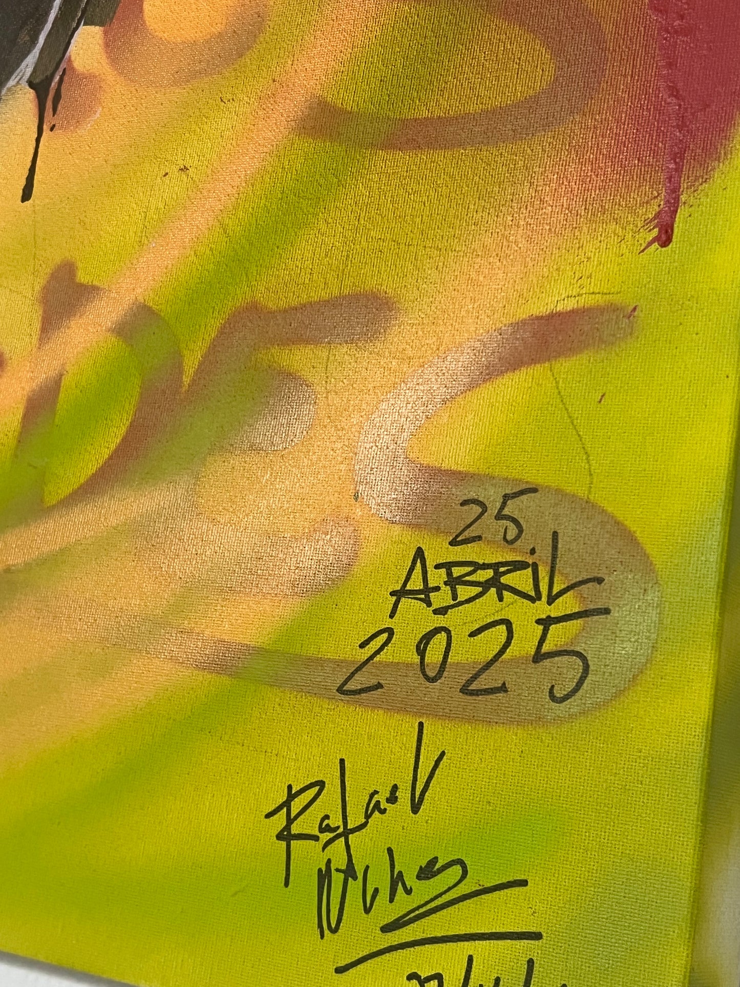 Tela acrílica - Revolução 25 abril (100x70cm)