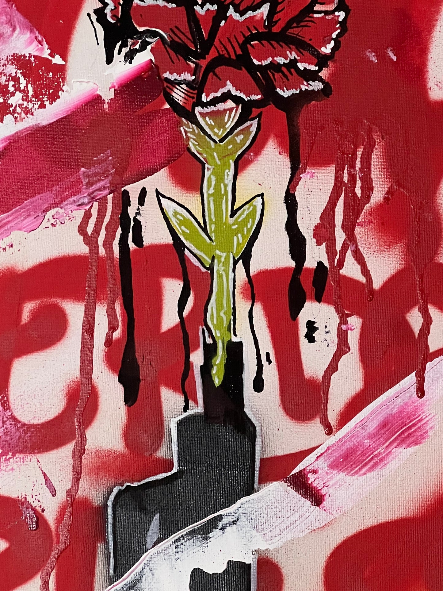 Tela acrílica - Revolução 25 abril (100x70cm)