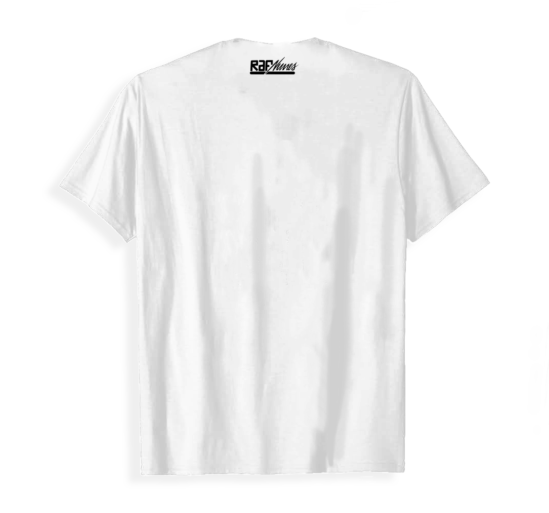 White "free world" t-shirt