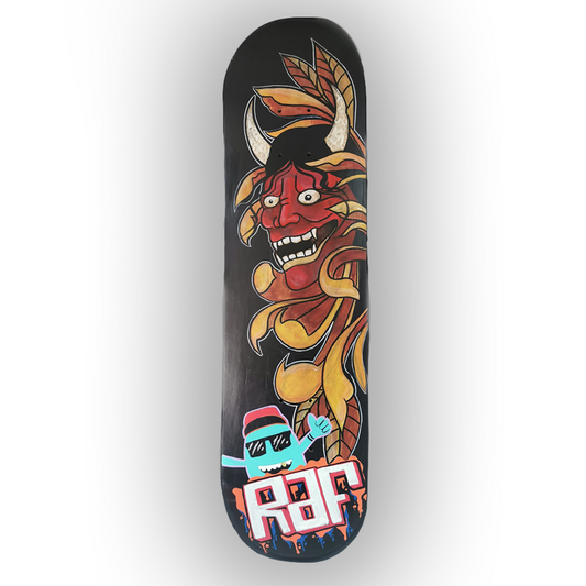 Skateboard "Hannya Mask"