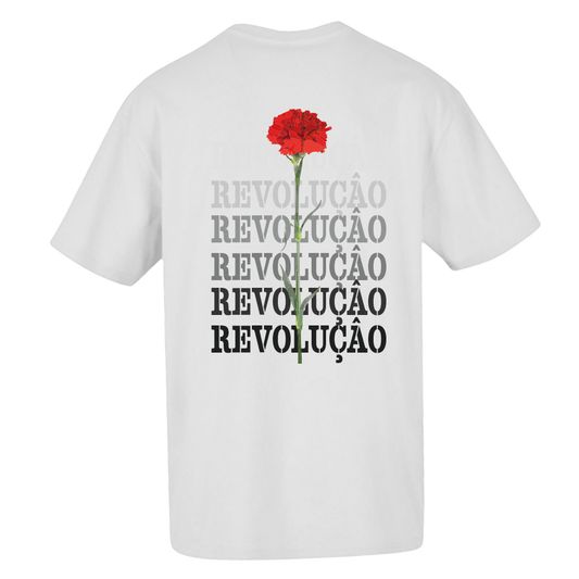 T-shirt oversized "Fuck war, we need love" , 200g , 100% algodão