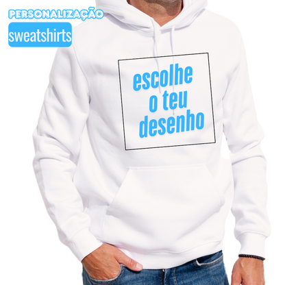 Sweatshirt para personalização 320 g/m2, 50% algodão, 50% poliéster